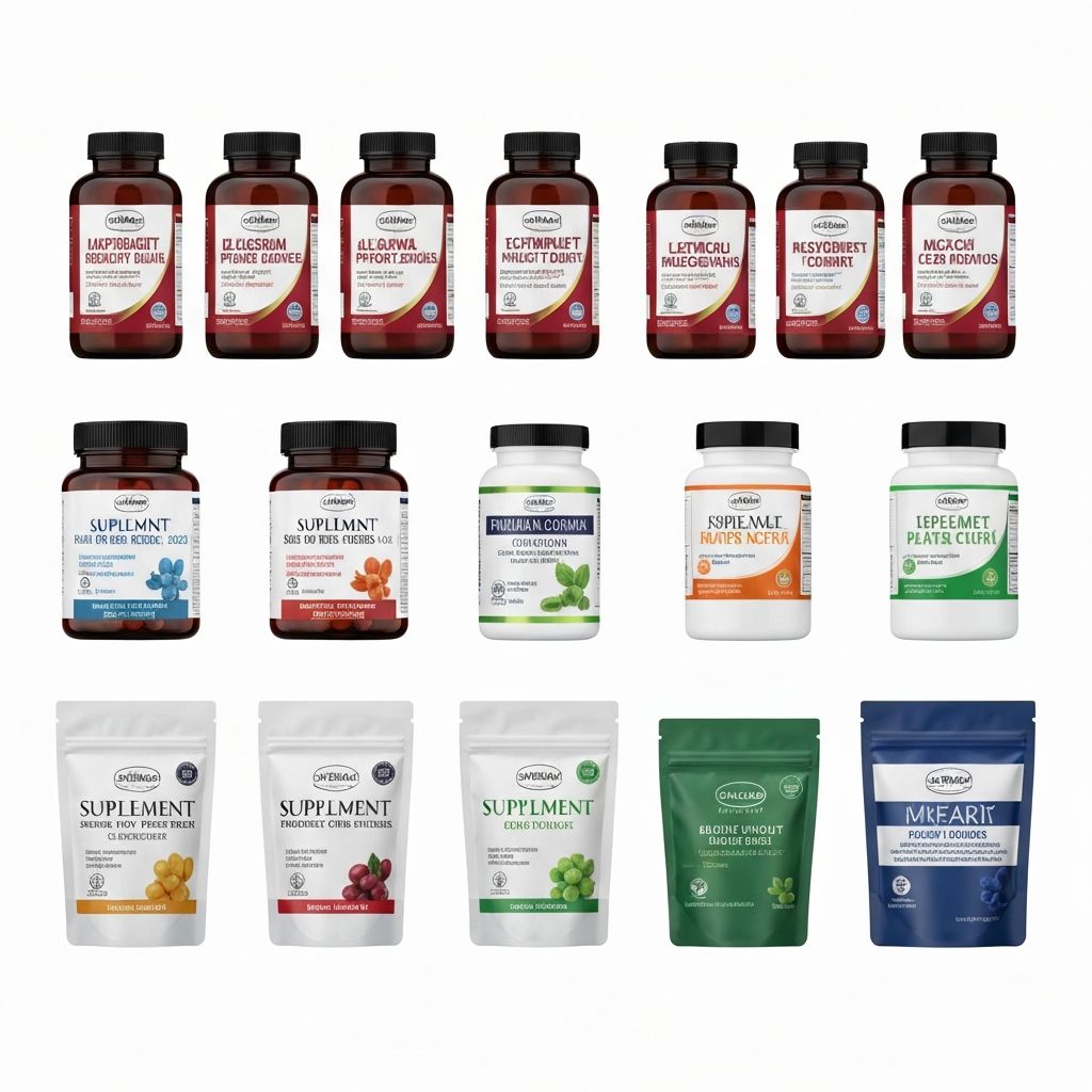 Different supplement product formats